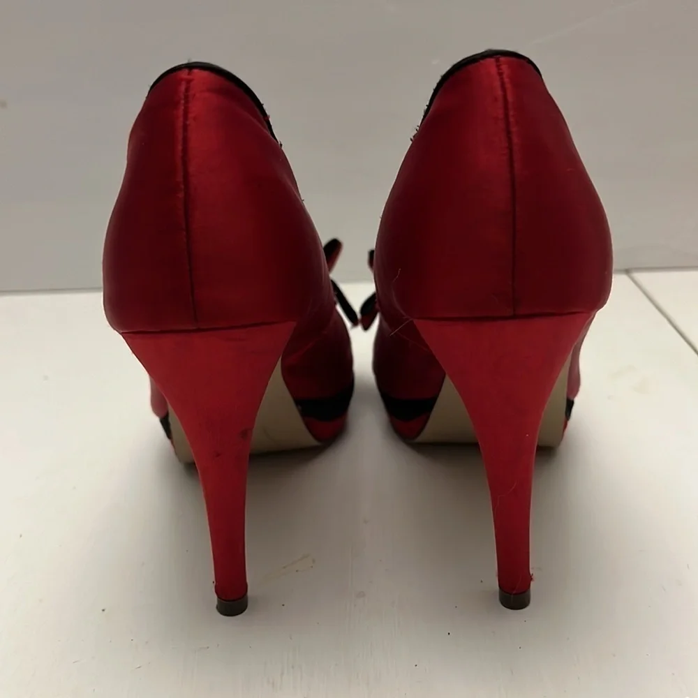 Menbur Holiday Christmas High Heel Shoes size 6.5